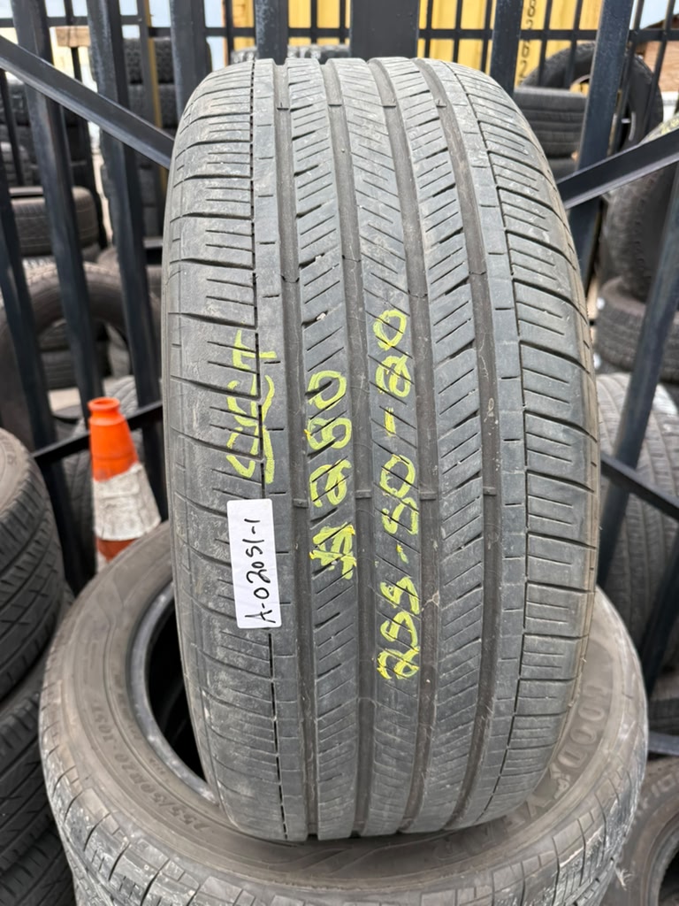 255/50R20 Set (4 Used Tires) Goodyear Assurance Finesse