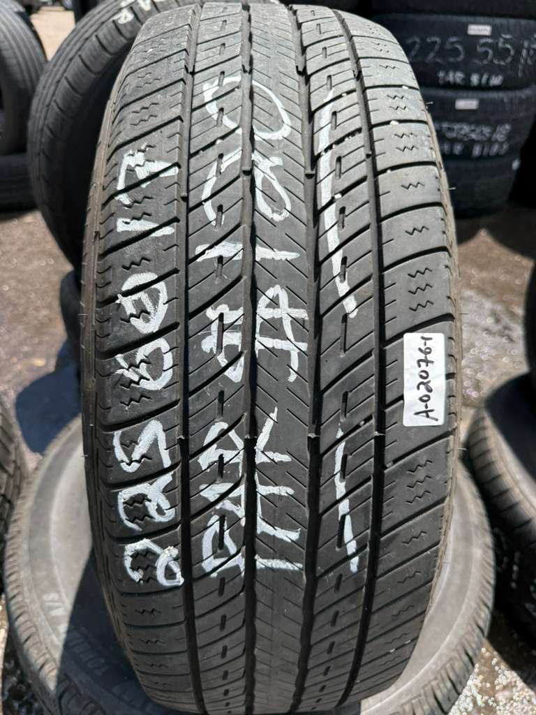 225/60R17 Pair (2 Used Tires) Tiger Paw Uniroyal Touring