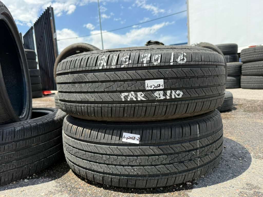 215/70R16 Pair (2 Used Tires) Cooper