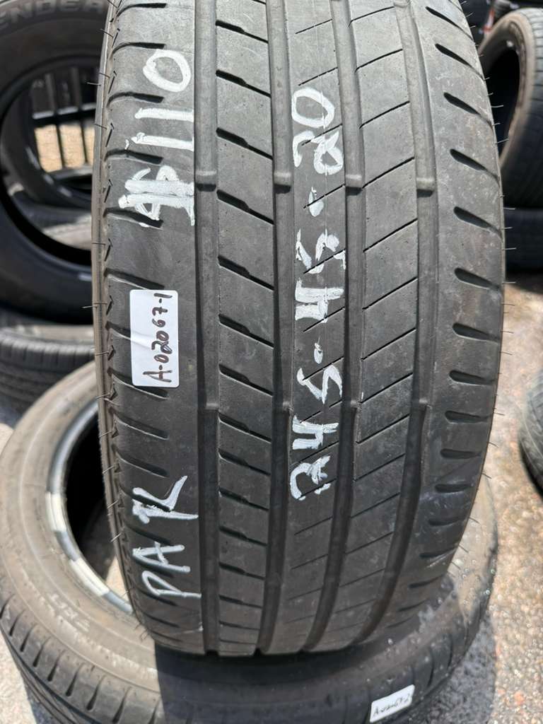 245/45R20 Pair (2 Used Tires) Bridgestone Alenza 001