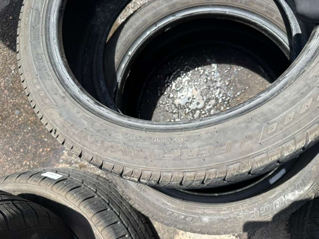 215/45R17 Pair (2 Used Tires) Douglas Performance