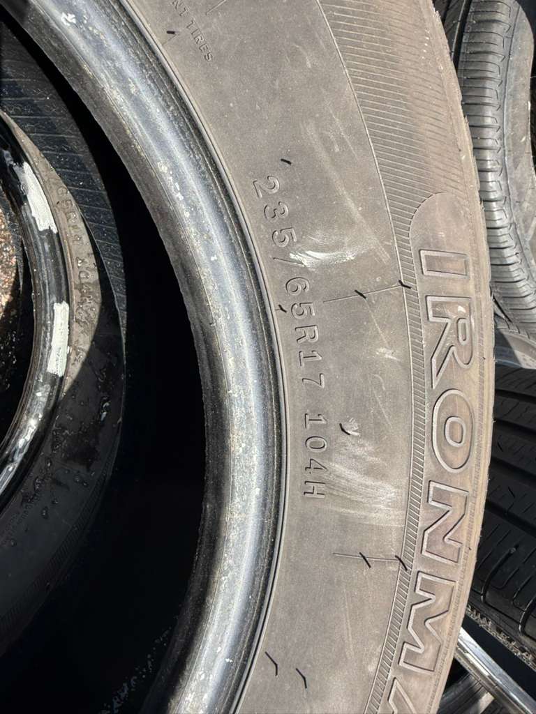 235/65R17 Pair (2 Used Tires) Ironman RB-SUV