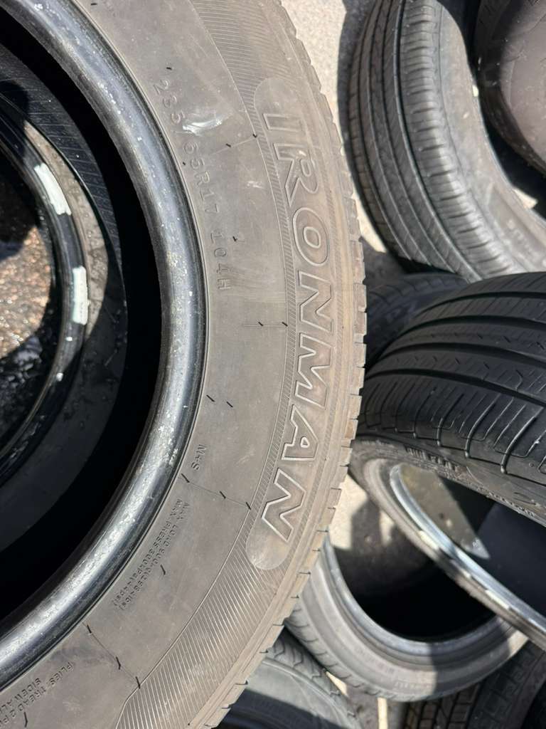 235/65R17 Pair (2 Used Tires) Ironman RB-SUV