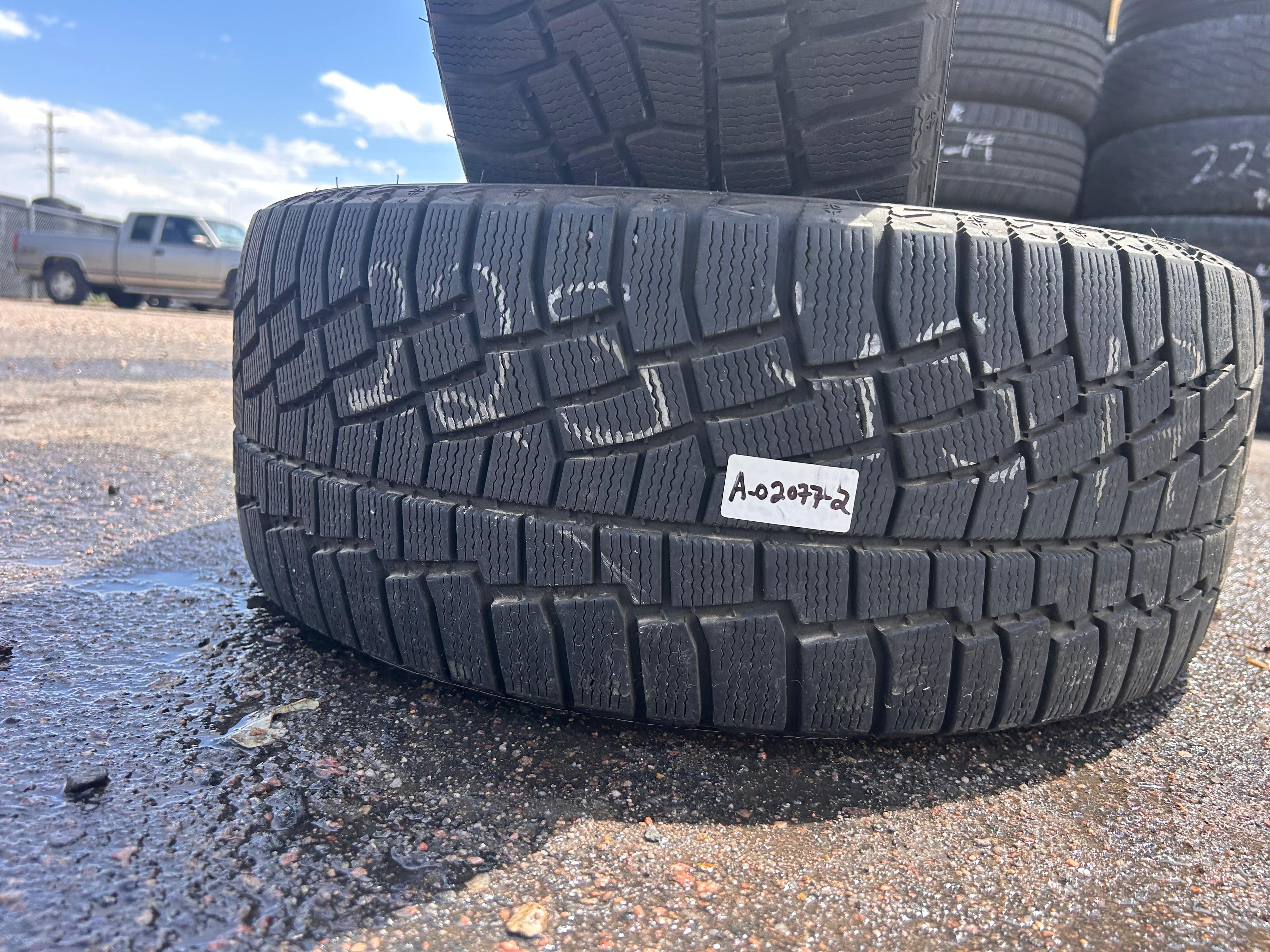 225/45R17 Pair (2 Used Tires) Cooper Discoverer True North (Studless)
