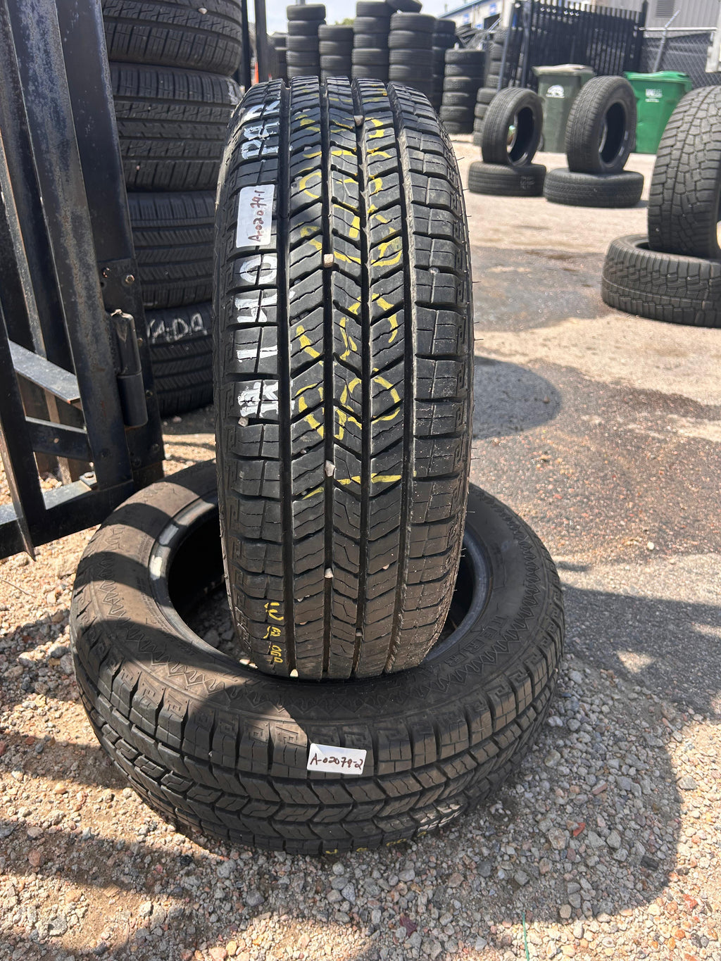 185/60R15C Pair (2 Like New Tires) Sailun Terramax HLT
