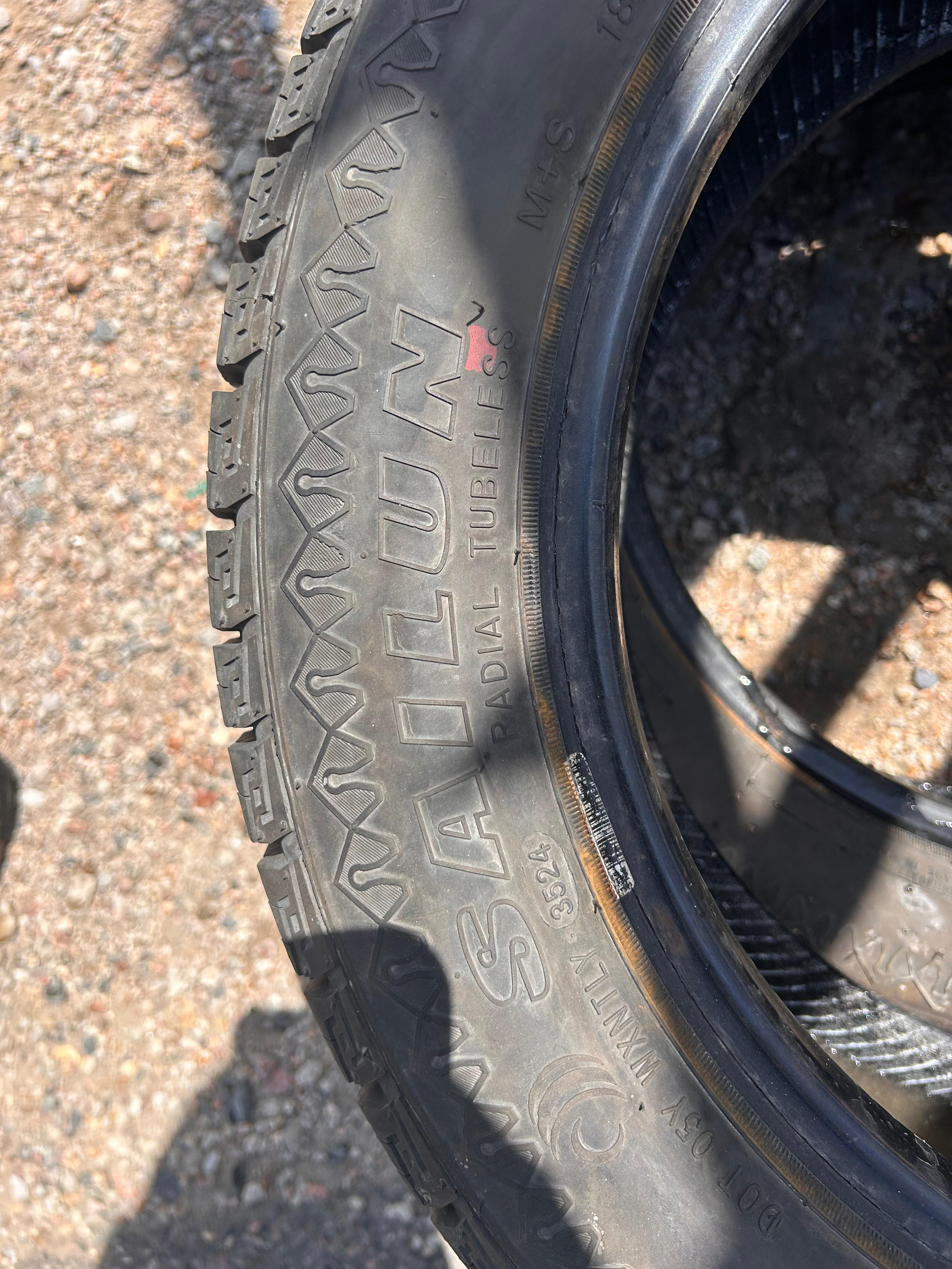 185/60R15C Pair (2 Like New Tires) Sailun Terramax HLT