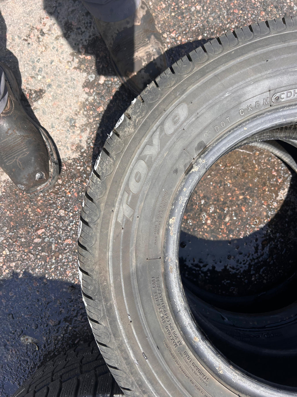185/70R13 Pair (2 Like New Tires) Toyo Eclipse