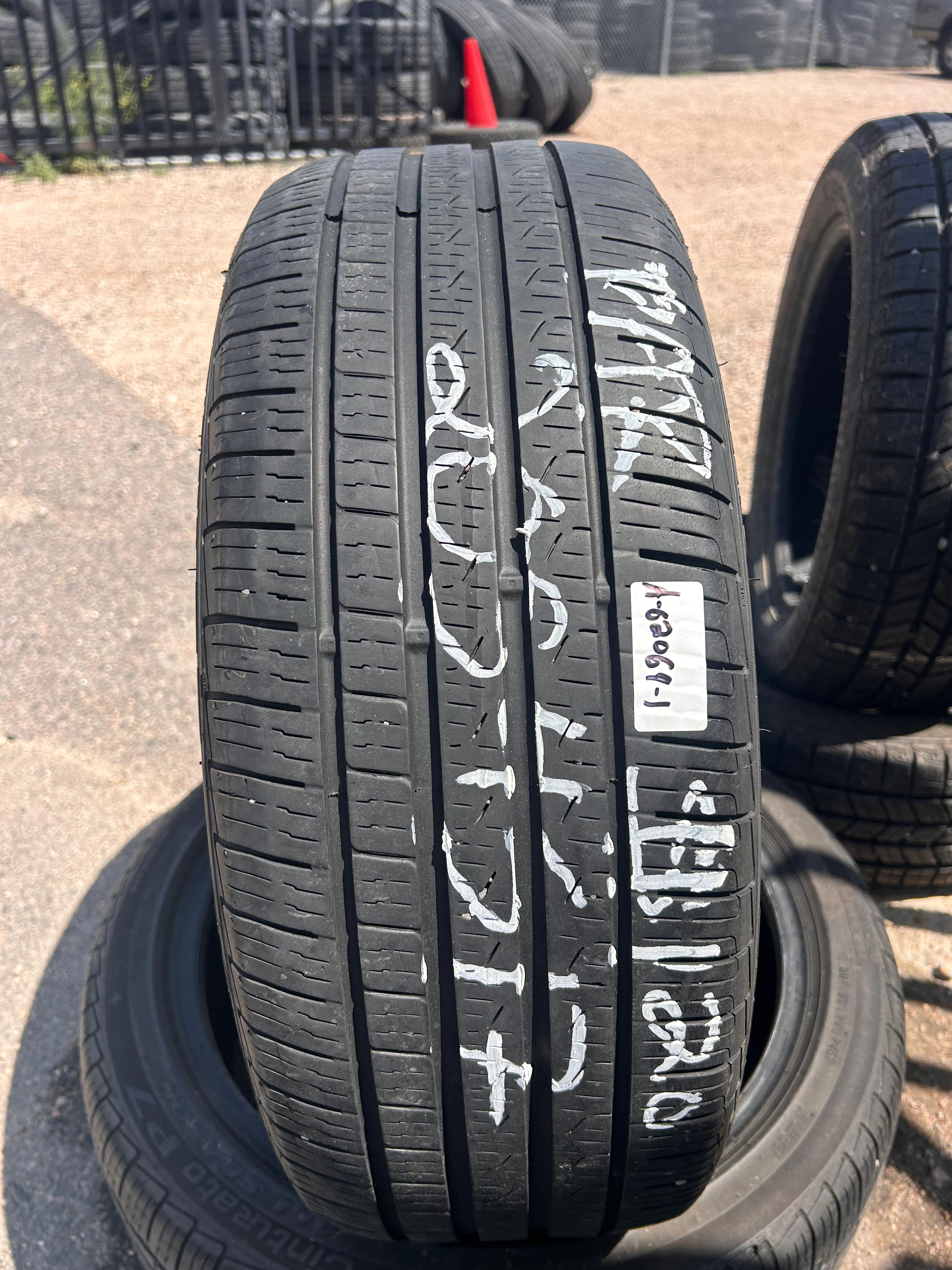 205/45R17 Pair (2 Used Tires) Pirelli Cinturato P7