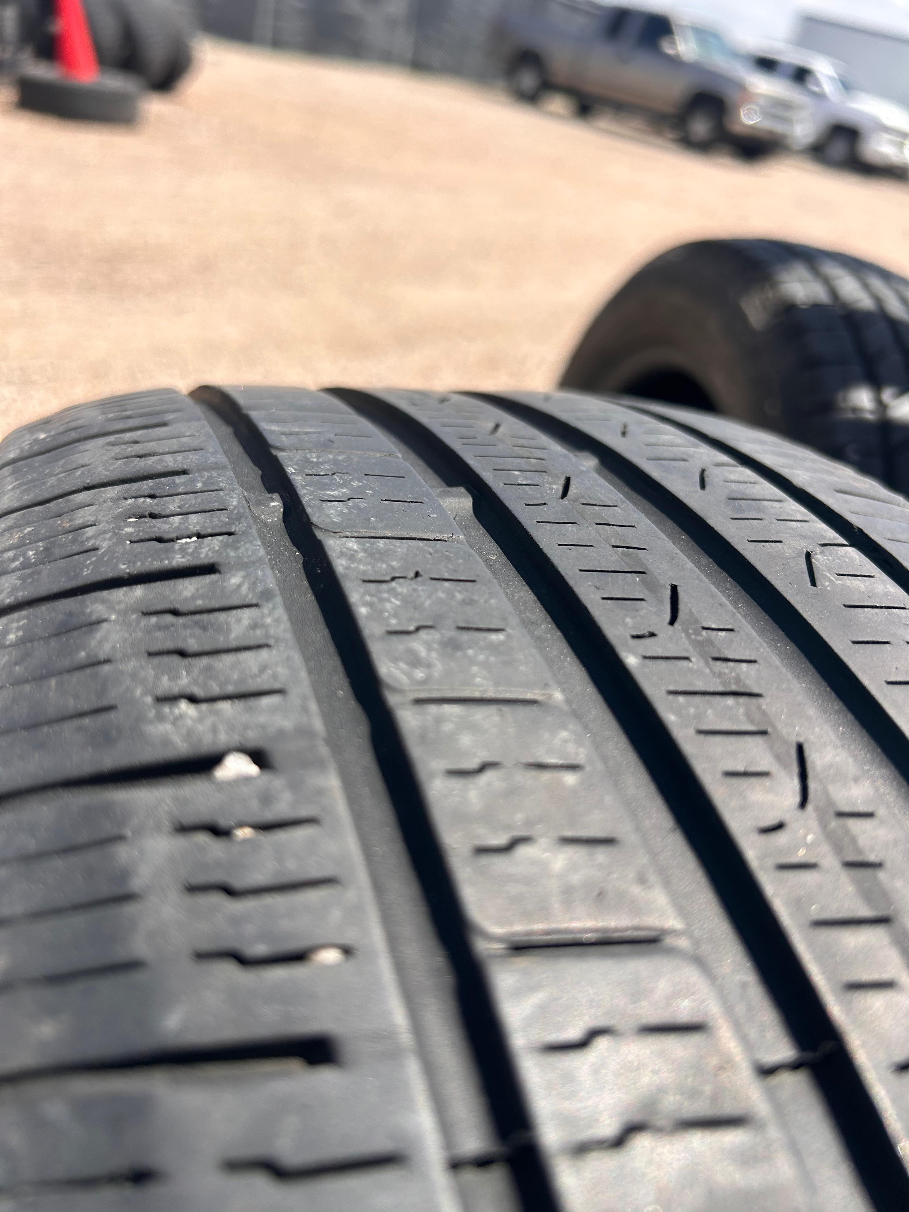 205/45R17 Pair (2 Used Tires) Pirelli Cinturato P7
