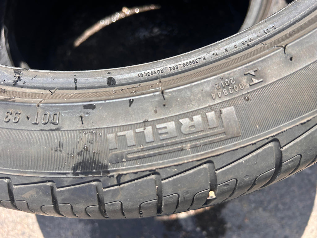 205/45R17 Pair (2 Used Tires) Pirelli Cinturato P7