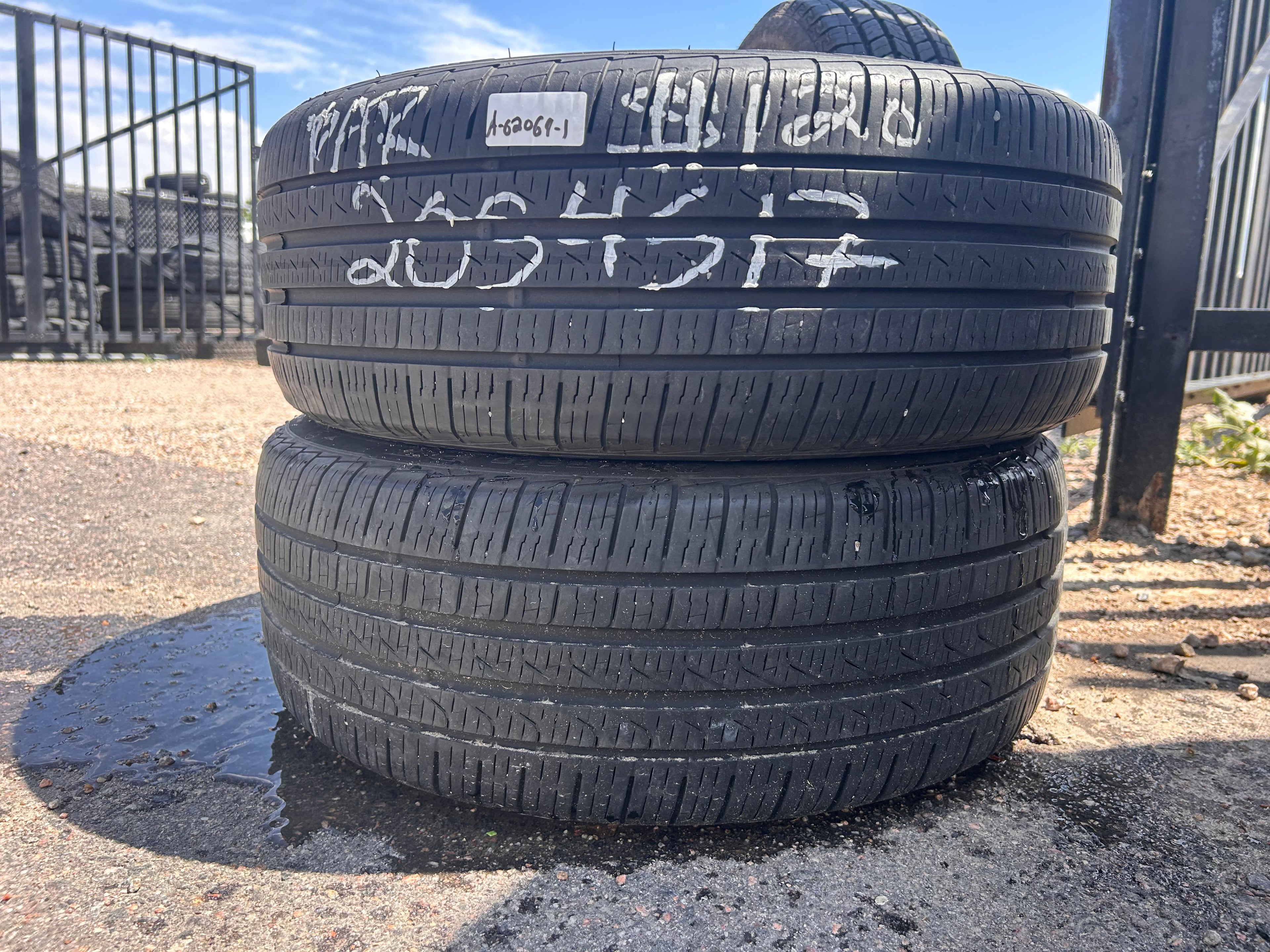 205/45R17 Pair (2 Used Tires) Pirelli Cinturato P7