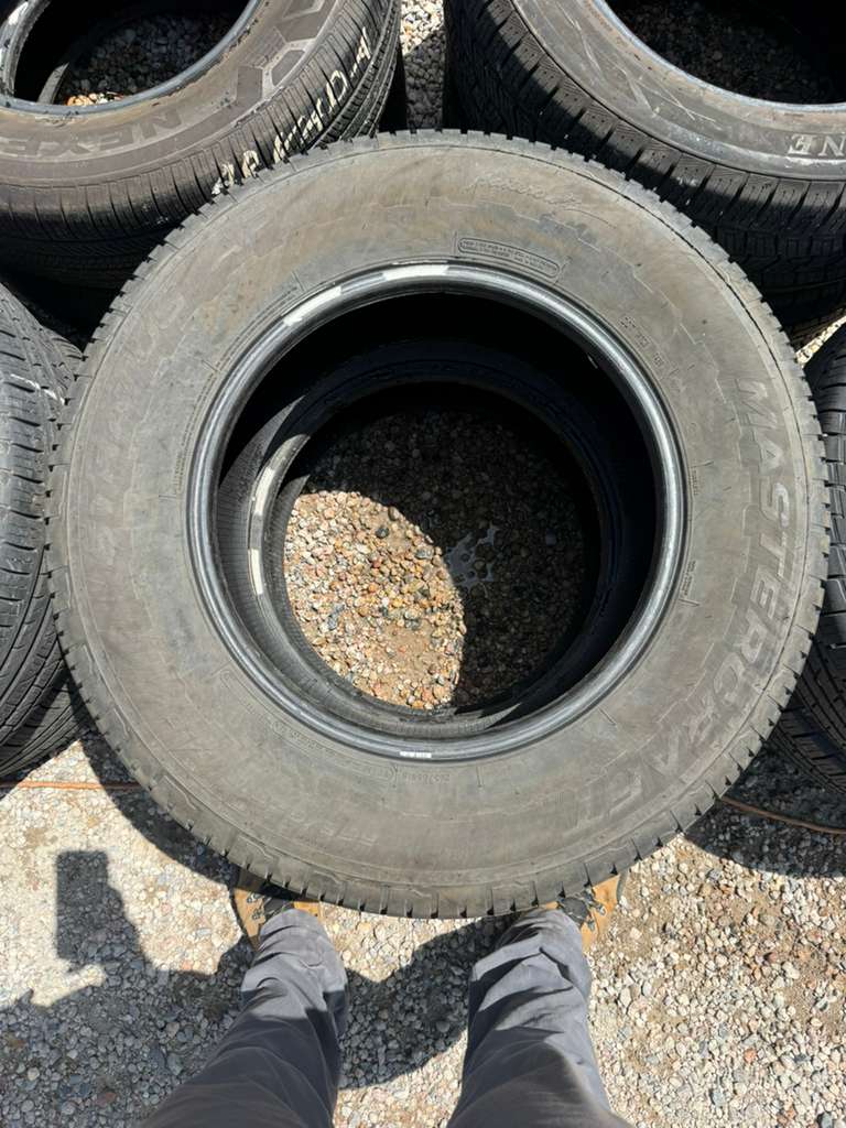 265/65R18 Pair (2 Used Tires) Mastercraft Stratus AP