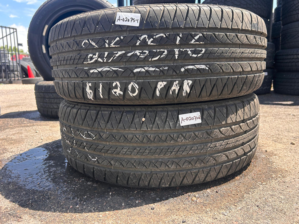 215/65R16 Pair (2 Used Tires) Douglas Touring
