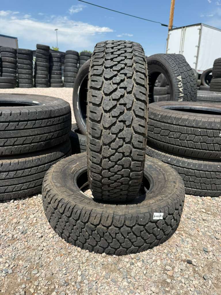 LT225/75R16 Pair (2 Used Tires) Firestone Destination X/T
