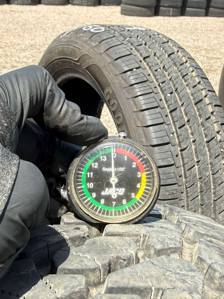 LT225/75R16 Pair (2 Used Tires) Firestone Destination X/T