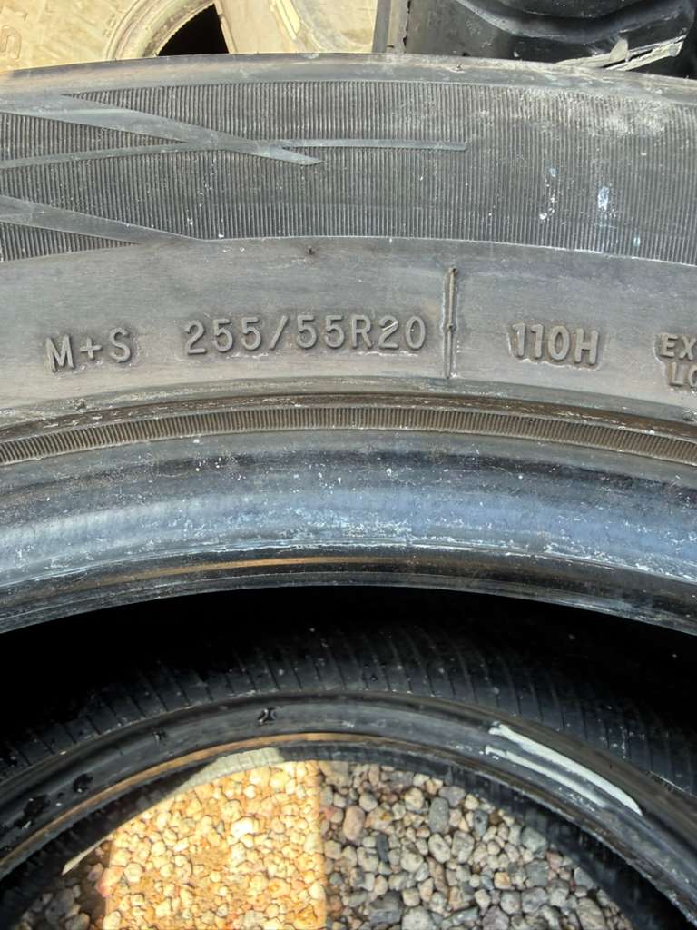 255/55R20 Pair (2 Used Tires) Fortune Tormenta H/T