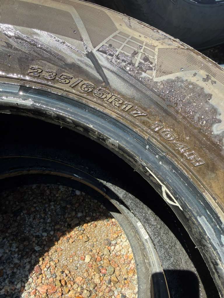 235/65R17 Pair (2 Used Tires) Nexen Roadian GTX
