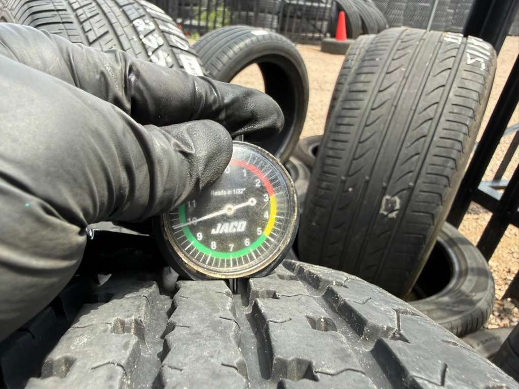 ST225/75R15 Pair (2 Used Tires) Goodride Radial ST-100