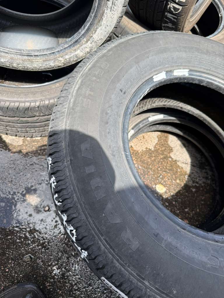 ST225/75R15 Pair (2 Used Tires) Goodride Radial ST-100