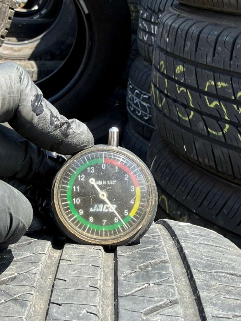 215/65R16 Pair (2 Used Tires) Laufenn G Fit AS