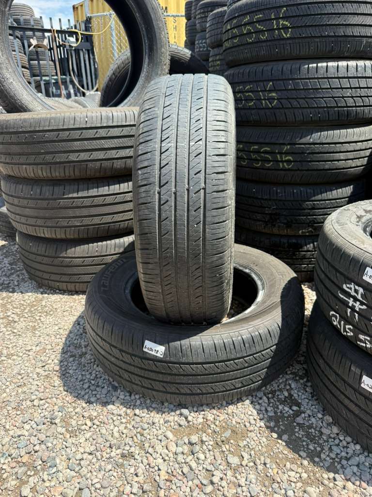 215/65R16 Pair (2 Used Tires) Laufenn G Fit AS
