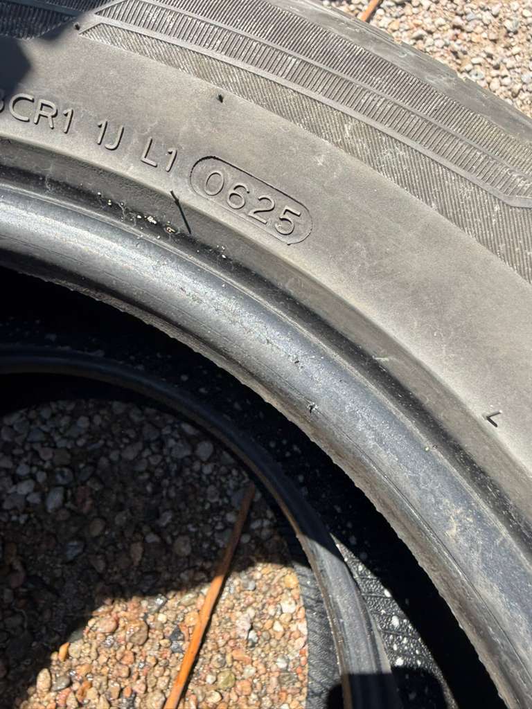 215/55R16 Pair (2 Used Tires) Laufenn G Fit AS