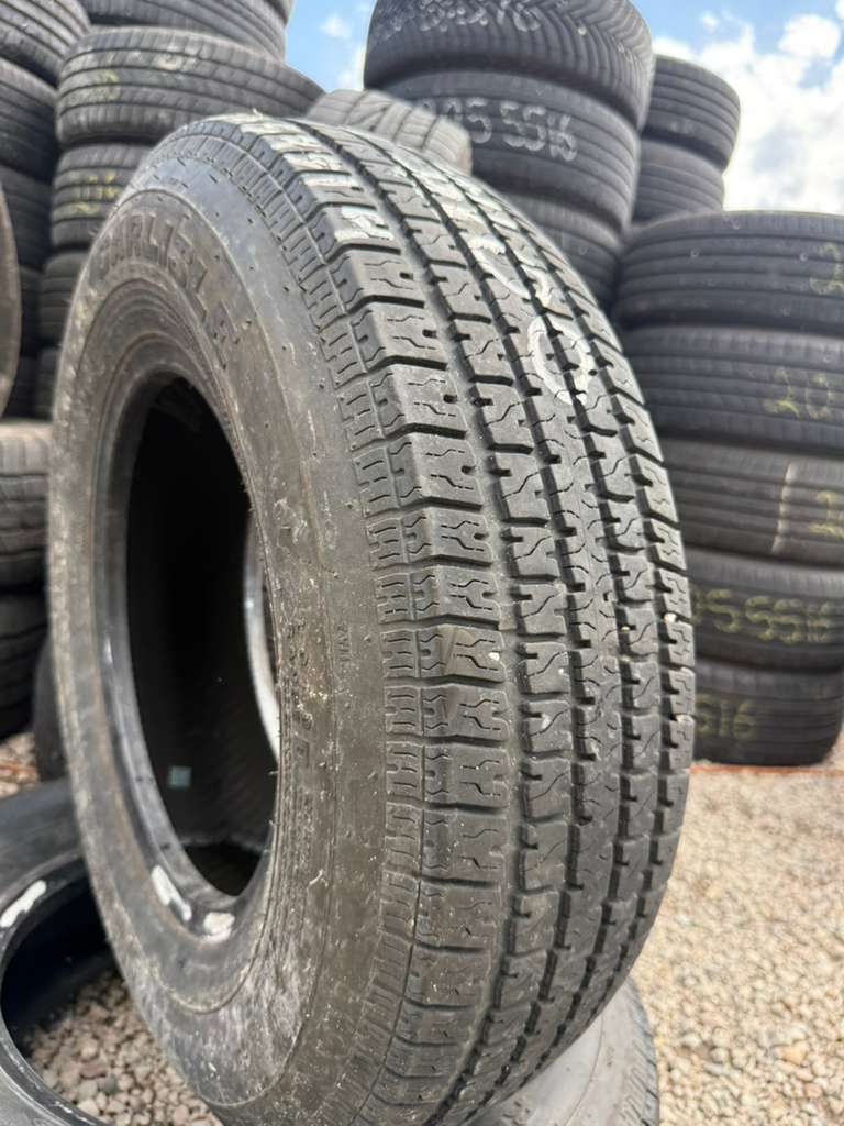 ST205/75R14 Pair (2 Used Tires) Carlisle Reliance Radial ST