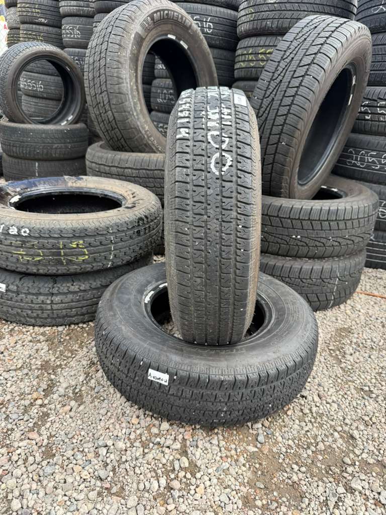 ST205/75R14 Pair (2 Used Tires) Carlisle Reliance Radial ST
