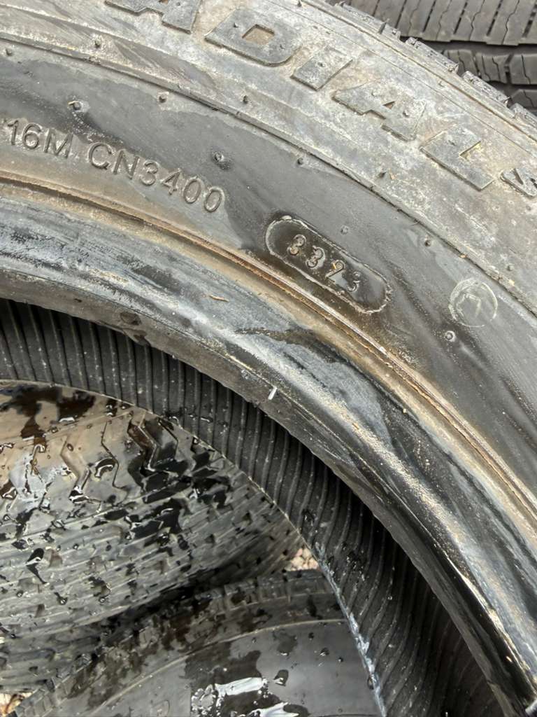 ST205/75R14 Pair (2 Used Tires) Carlisle Reliance Radial ST