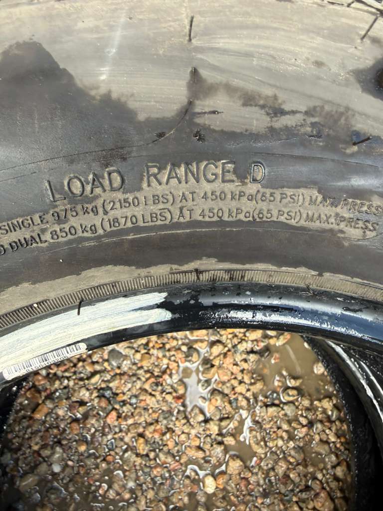 ST205/75R15 Pair (2 Used Tires) Hercules Power ST 2