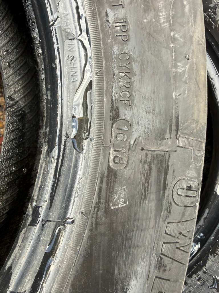ST205/75R15 Pair (2 Used Tires) Hercules Power ST 2