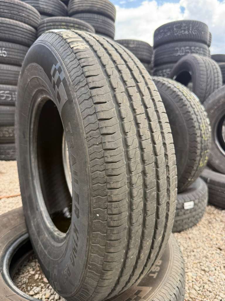 ST225/75R15 Pair (2 Used Tires) Trailer King RST