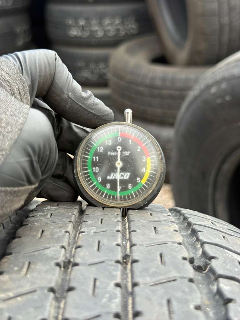 ST225/75R15 Pair (2 Used Tires) Goodyear Endurance