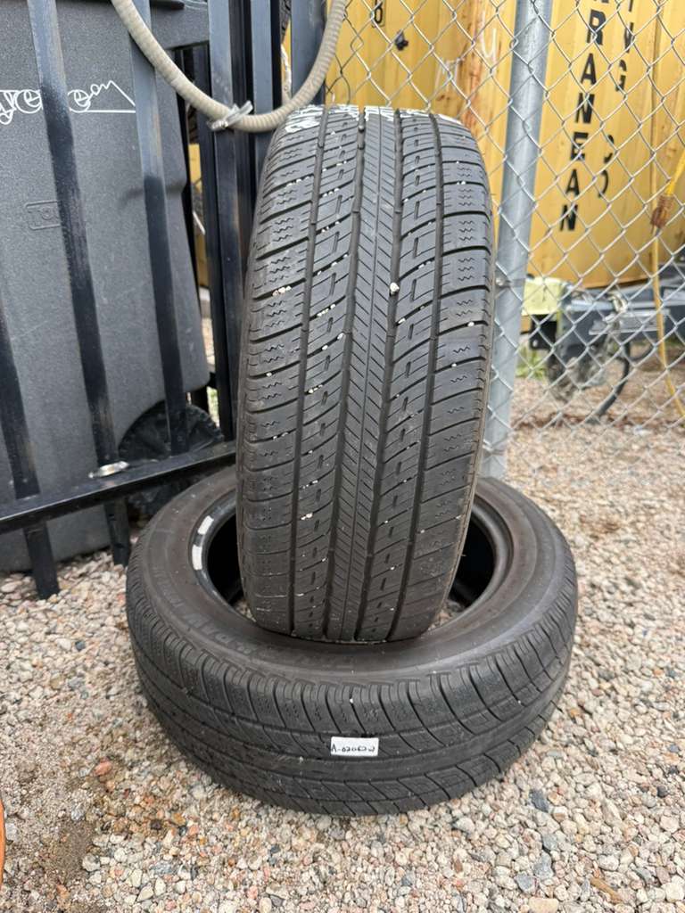 215/55R17 Pair (2 Used Tires) TigerPaw Uniroyal