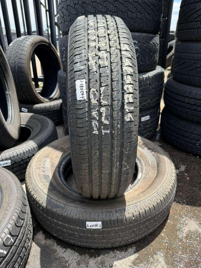 ST225/75R15 Pair (2 Used Tires) Trailer King RST