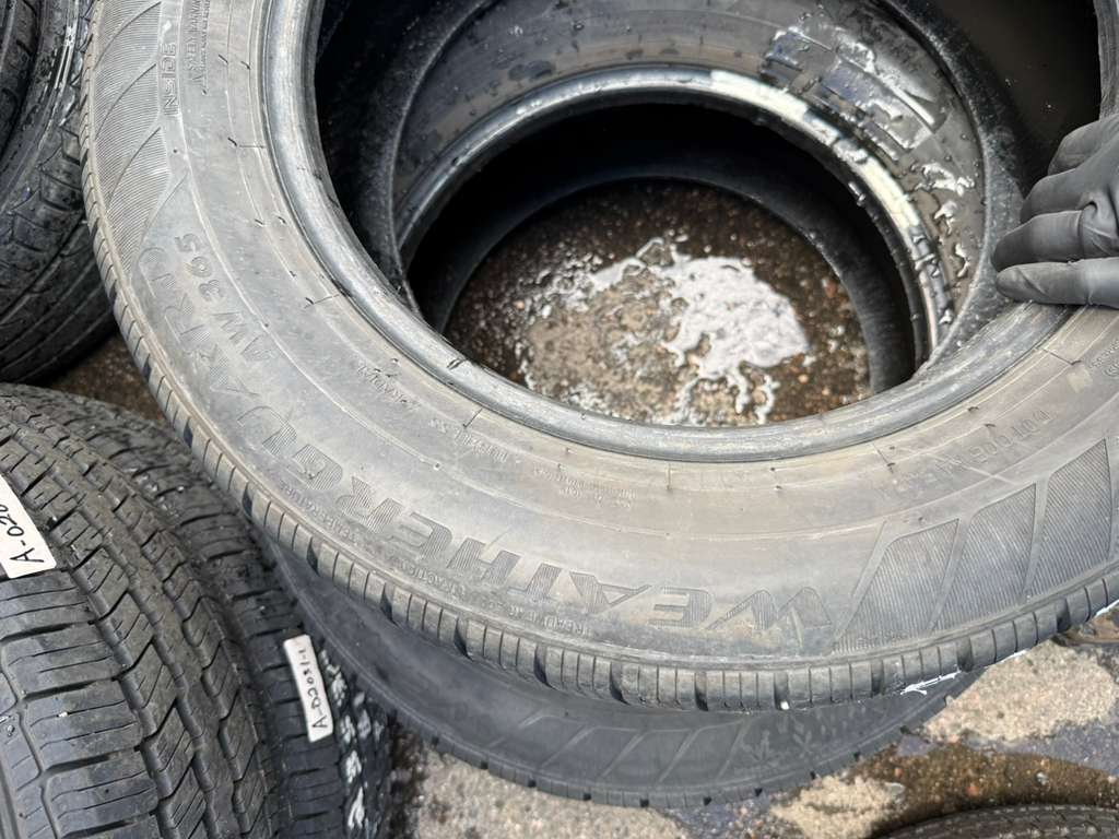 215/60R16 Pair (2 Used Tires) Milestar WeatherGuard AW365