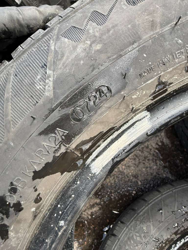 215/60R16 Pair (2 Used Tires) Milestar WeatherGuard AW365