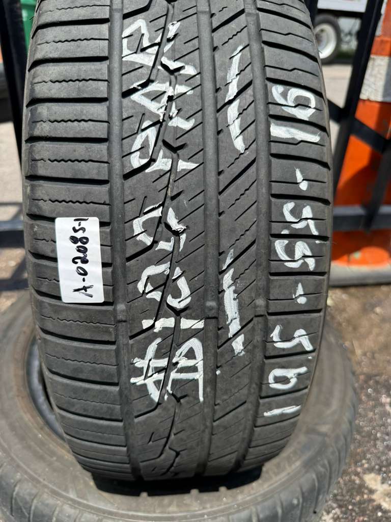 195/55R16 Pair (2 Used Tires) Sumitomo HTR AS P03