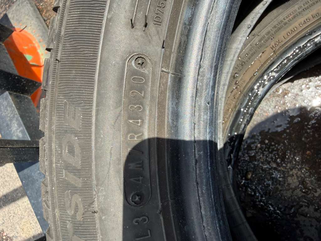 195/55R16 Pair (2 Used Tires) Sumitomo HTR AS P03