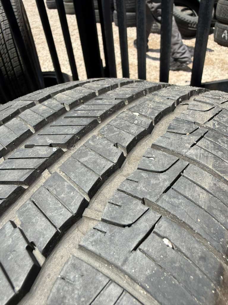 235/60R17 Pair (2 Used Tires) Goodyear Reliant