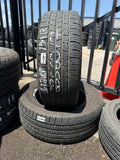 235/60R17 Pair (2 Used Tires) Goodyear Reliant