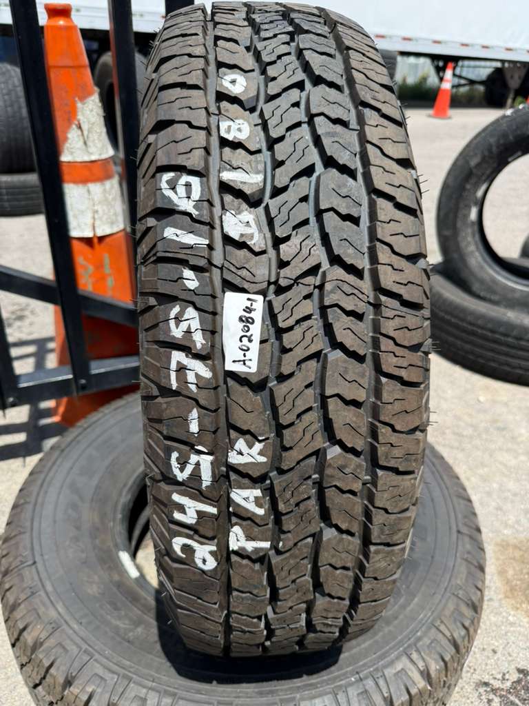 245/75R16 Pair (2 Like New Tires) Goodyear Wrangler Trailmark