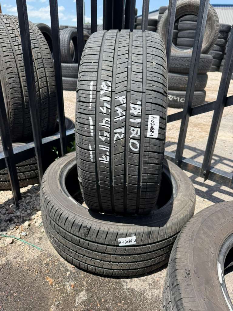215/45R17 Pair (2 Used Tires) Kenda Vezda Touring