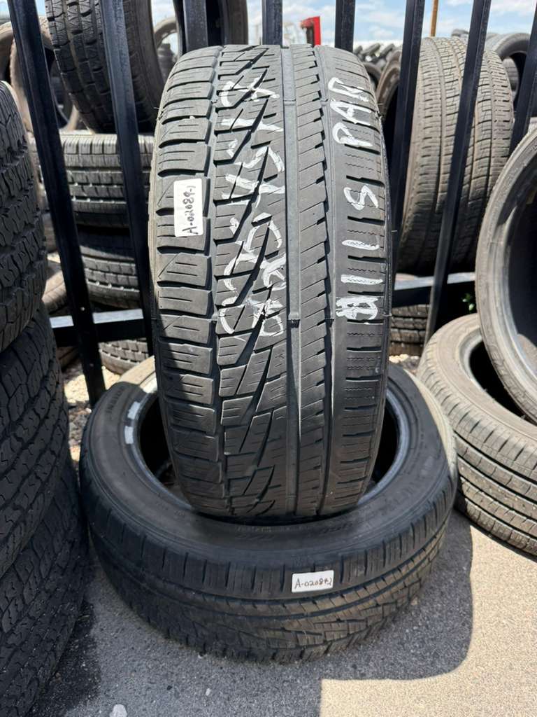 225/45R17 Pair (2 Used Tires) Falken Ziex ZE950
