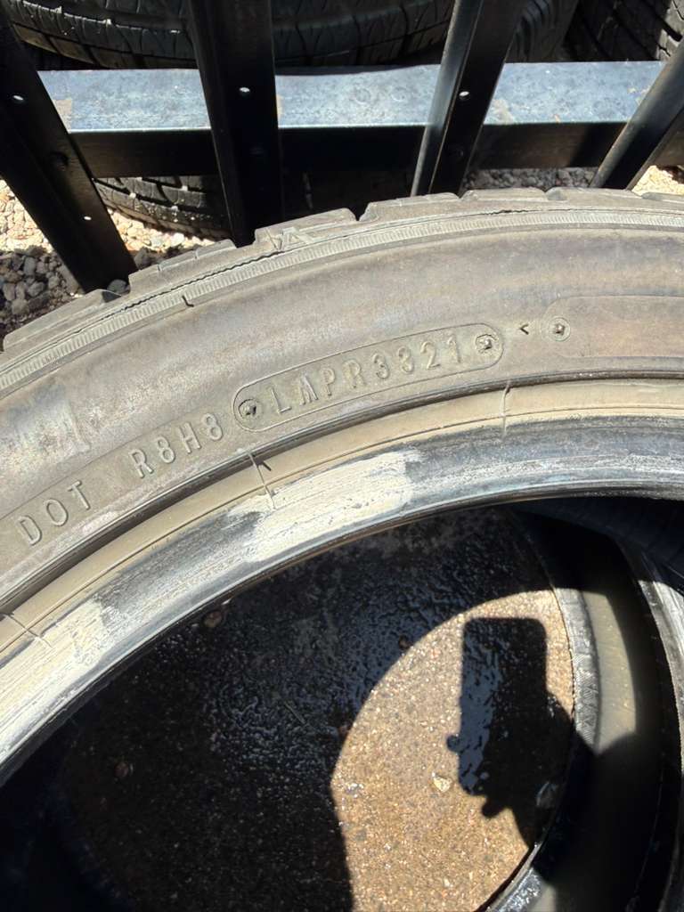 225/45R17 Pair (2 Used Tires) Falken Ziex ZE950