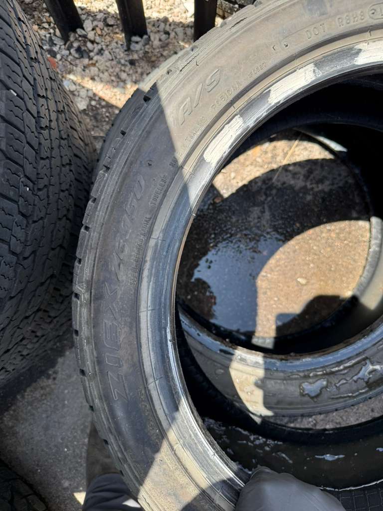 225/45R17 Pair (2 Used Tires) Falken Ziex ZE950