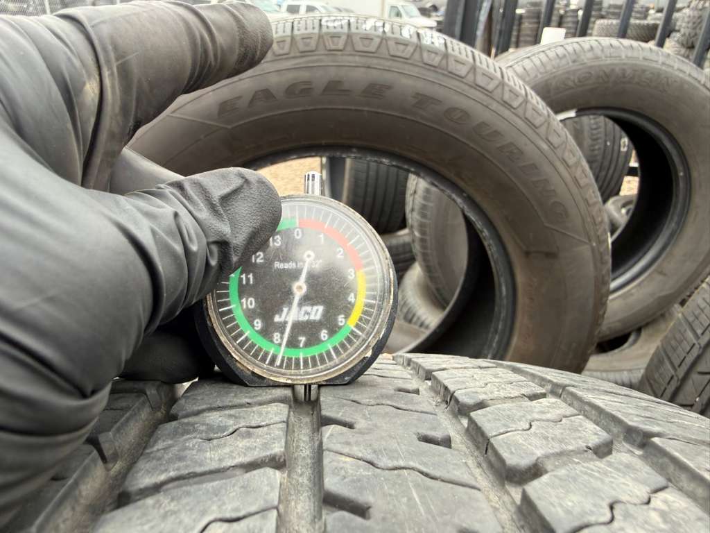 LT225/75R16 Pair (2 Used Tires) Firestone Transforce HT