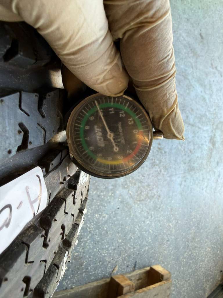ST225/75R15 Single (1 Like New Tire) Trailer King ST Radial