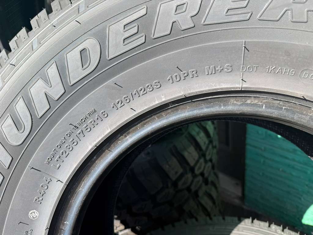 LT285/75R16 Set (4 Brand New Tires) Thunderer Ranger A/T
