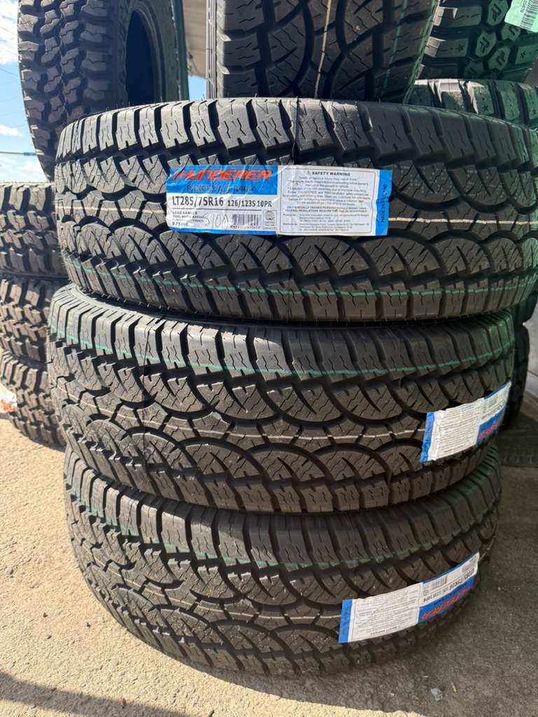 LT285/75R16 Set (4 Brand New Tires) Thunderer Ranger A/T